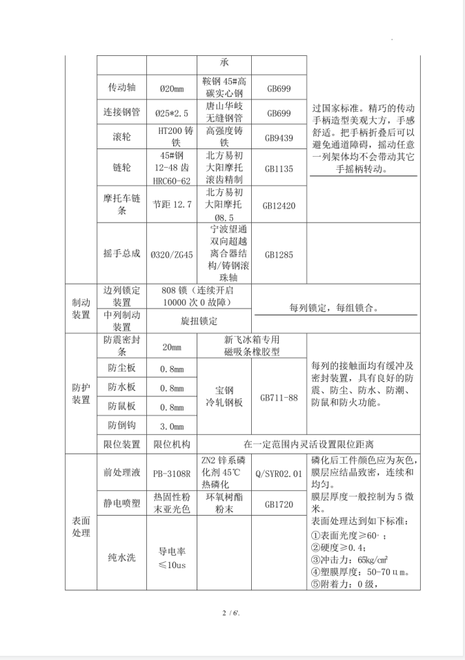 密集柜參數(shù)表 密集柜參數(shù)表