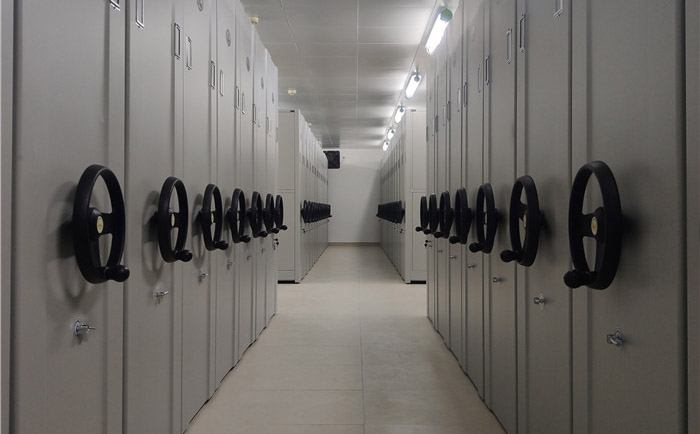 雙柱密集架圖 雙柱密集架圖